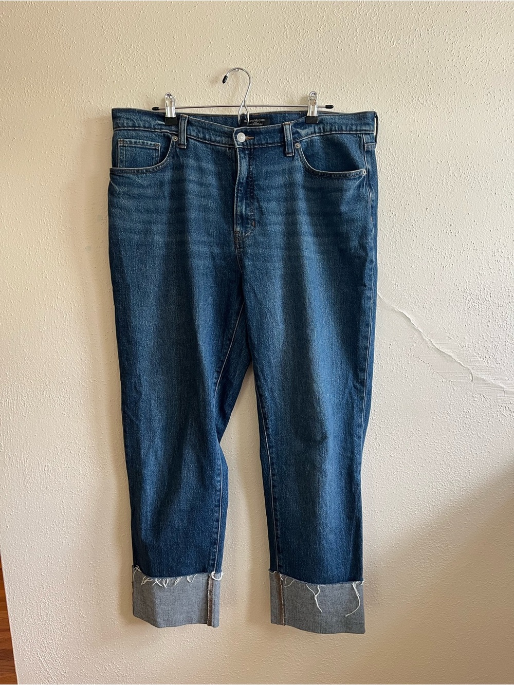 Banana Republic Women’s Curvy Slouch Jean Dark Blue